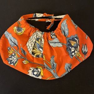 Unique handmade canvas/tapestry fabric bag/purse/pocketbook